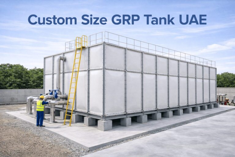 CUSTOM SIZE GRP TANKS