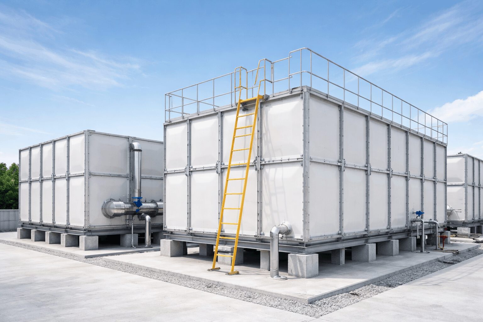 GRP Panel Tanks Abu Dhabi