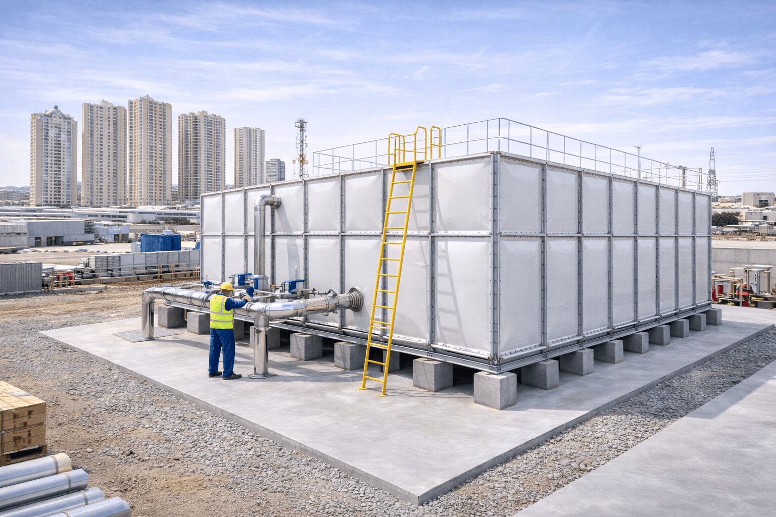 GRP Panel Tanks Ajman