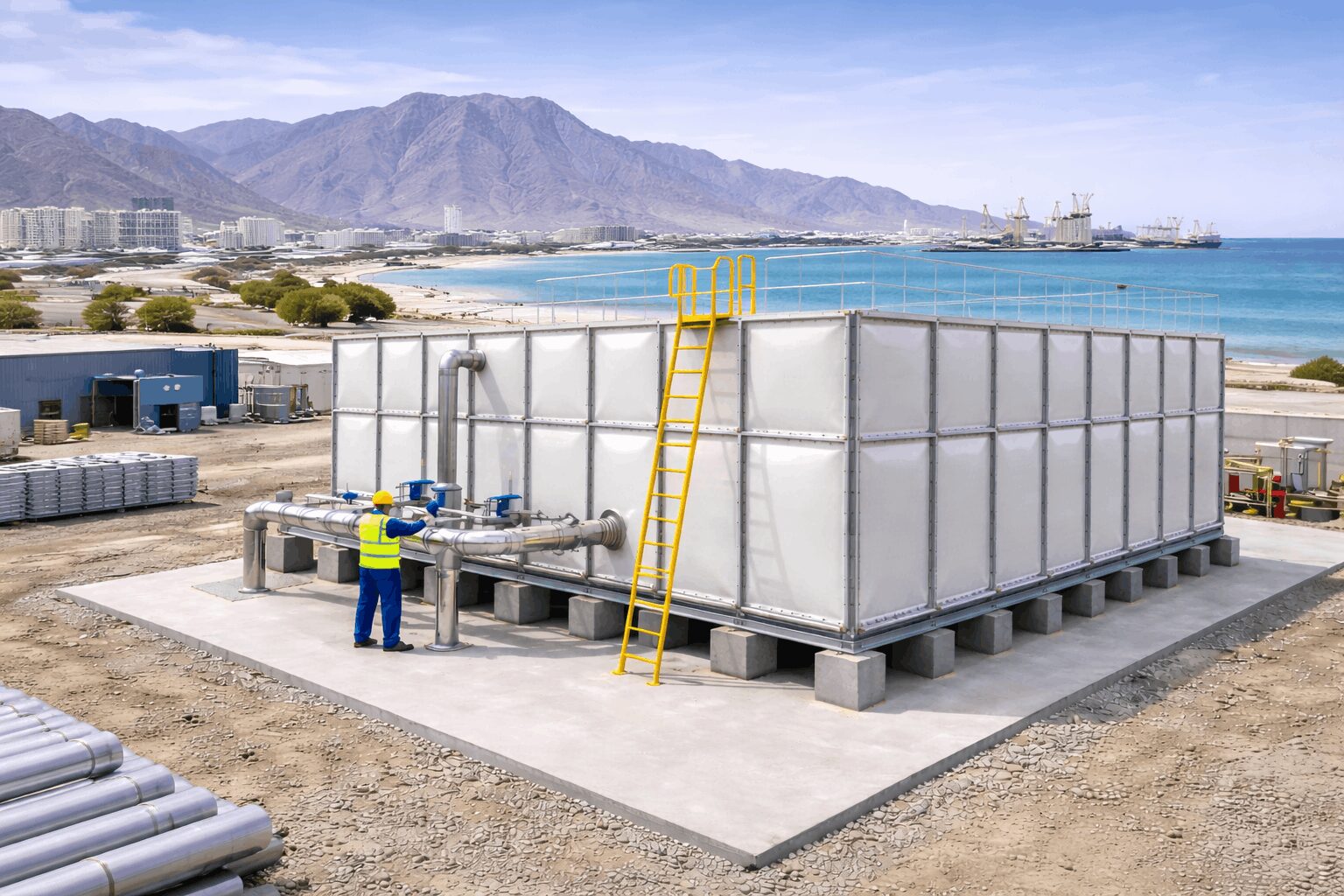 GRP Panel Tanks Al Ain