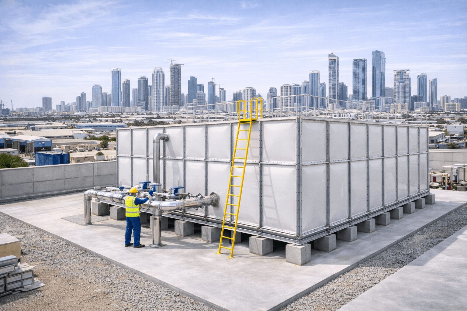 Top GRP Panel Tanks Sharjah